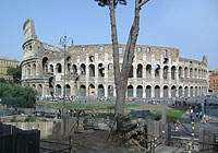 Colosseum and Forum Romanum